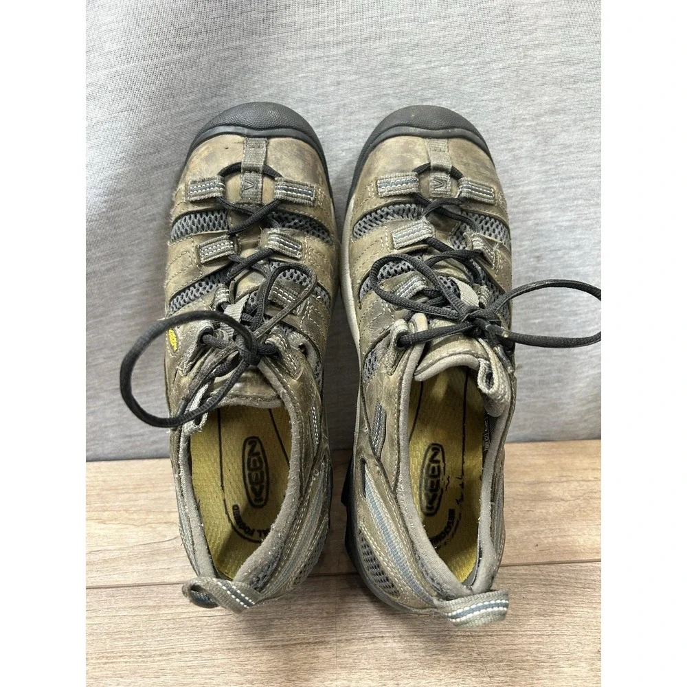 Keen Utility Men's Atlanta Cool ESD Steel Toe Work Shoes Size 9.5M